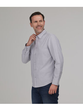 Lee Cooper Lee Cooper Koszula jeansowa VAN Szary Regular Fit