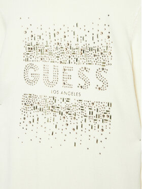 Guess Džemper Haljina J4BK13 Z2NQ2 Écru Comfort Fit