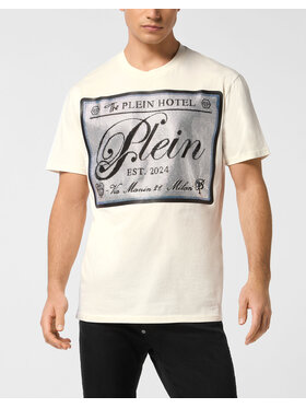 PHILIPP PLEIN PHILIPP PLEIN T-shirt 27099 Bianco Regular Fit