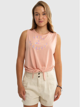 BIG STAR BIG STAR Tank top JAGIENKA Różowy Basic Fit