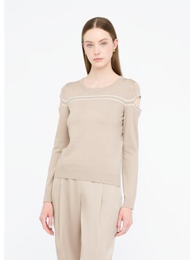 Liu Jo Liu Jo Maglione TF5026MS49IA4344 Beige Regular Fit