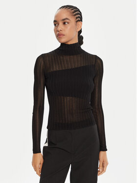 HUGO HUGO Пуловер Siclamino 50542650 Черен Slim Fit