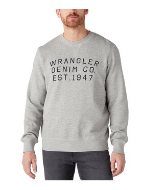 Wrangler Wrangler Bluza 112329274 Szary Regular Fit