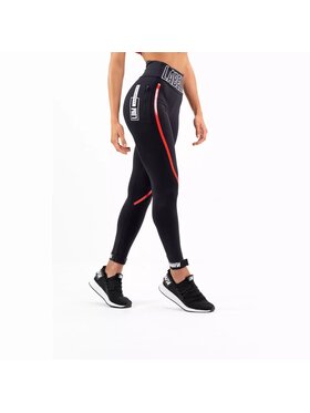 LaBellaMafia LaBellaMafia Legginsy LABELLAMAFIA LEGGING ESSENTIALS BLACK Czarny Regular Fit