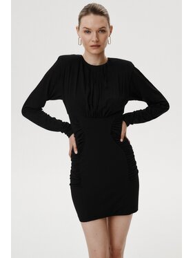 MARI PRETI MARI PRETI Abito da cocktail Voleta Nero Slim Fit
