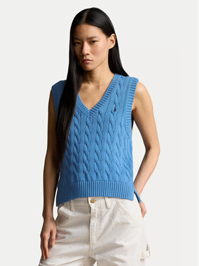 Polo Ralph Lauren Polo Ralph Lauren Sweter 211906205003 Niebieski Regular Fit