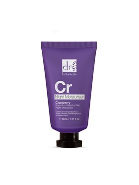 Dr Botanicals Dr Botanicals Nawilżający krem na noc z żurawiną dla zdrowej skóry Krem na noc