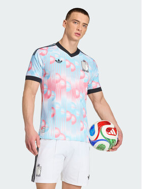 adidas adidas Koszulka techniczna 165828 Niebieski jasny Slim Fit