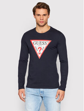 Guess Guess Longsleeve M2YI31 I3Z11 Cиній Slim Fit