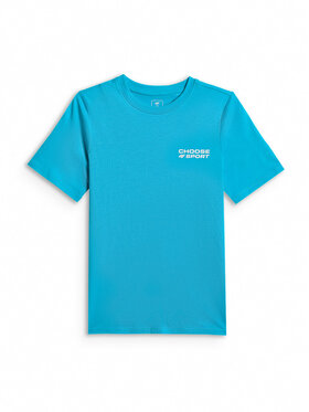 4F 4F T-shirt STREET SPORT Blu Regular Fit