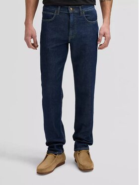 Lee Lee Jeansy Daren Granatowy Straight Leg