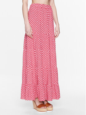LTB LTB Spódnica trapezowa Legede 41003 25014 Różowy Regular Fit