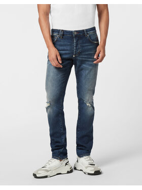 PHILIPP PLEIN PHILIPP PLEIN Jeansy 25917 Niebieski Straight Leg