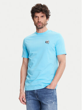KARL LAGERFELD KARL LAGERFELD T-shirt 755710 552224 Plava Regular Fit