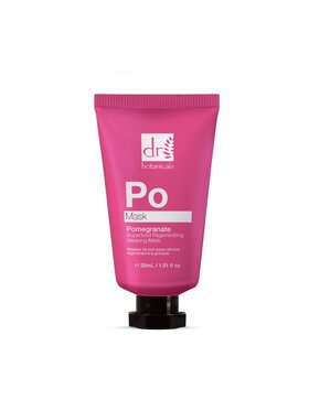 Dr Botanicals Dr Botanicals Maseczka regenerująca na noc z granatem Superfood, 30 ml (NF) Maska do twarzy