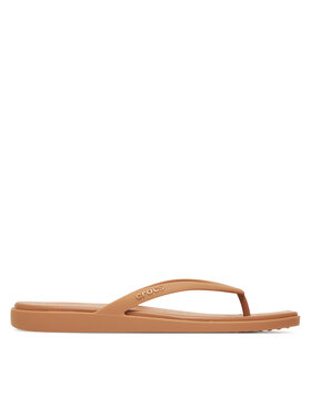 Crocs Crocs Šlepetės per pirštą Miami Flip 211435 Ruda