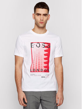 BOSS Boss T-shirt Tiburt 231 50450793 Bijela Regular Fit