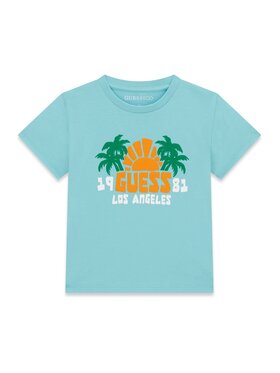 Guess Kids Guess Kids T-Shirt 182571 Modrá Classic Fit