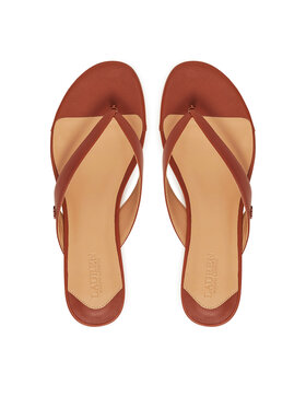 LAUREN RALPH LAUREN LAUREN RALPH LAUREN Žabky Francesca 802966841002 Hnědá