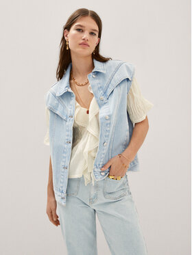 Mango Mango Vesta Alaia 47096306 Modrá Oversize