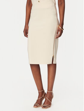 Rinascimento Rinascimento Zīmuļveida svārki CFC0127985003 Bēšs Slim Fit