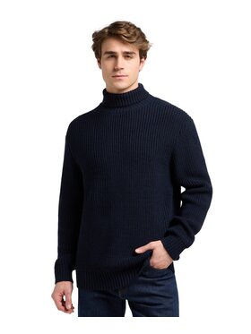 Lee Lee Sweter 112370542 Granatowy Regular Fit