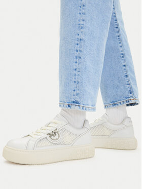 PINKO PINKO Sneakersy Yoko 33 SS0181 Bílá
