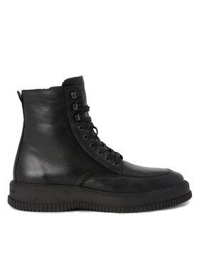 Tommy Hilfiger Tommy Hilfiger Μπότες Th Everyday Class Termo Lth Boot FM0FM04658 Μαύρο