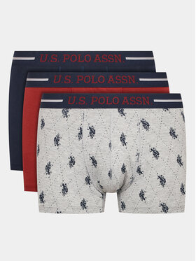U.S. Polo Assn. U.S. Polo Assn. Súprava 3 kusov boxeriek 80328 Farebná