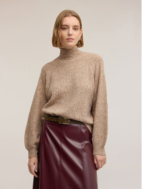 Motivi Motivi Maglione M2566001152N013 Crema Boxy Fit