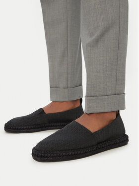 Calvin Klein Calvin Klein Espadrilles Espadrille Aop Cv HM0HM02231 Fekete