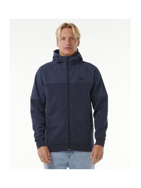 Rip Curl Rip Curl Bluza Anti Series Viral Zip Thru Fioletowy Standard Fit