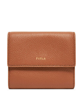 Furla Furla Mały Portfel Damski Goccia M Compact WP00469 BX3036 KH RY000 Brązowy