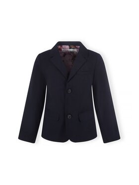 minoti minoti Marynarka 33FORMAL260 Granatowy Regular Fit