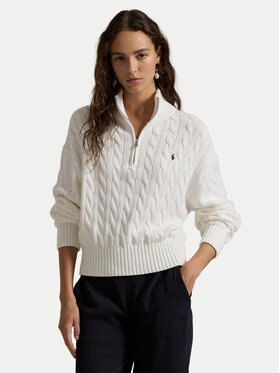 Polo Ralph Lauren Polo Ralph Lauren Maglione 211963467 Bianco Relaxed Fit