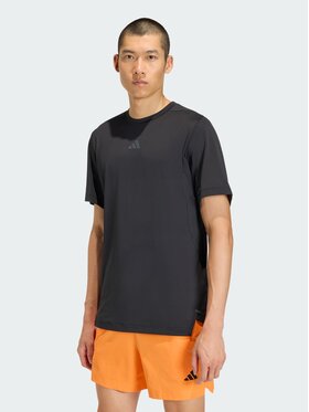 adidas adidas Koszulka techniczna 159352 Czarny Regular Fit