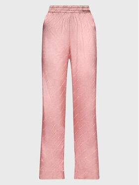 Juicy Couture Juicy Couture Spodnie piżamowe Paula Monogram JCLB222019 Różowy Regular Fit