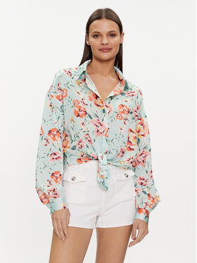 Guess Guess Koszula W3GH93 WD8G2 Kolorowy Regular Fit