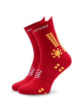 Compressport Compressport Дълги чорапи unisex Pro Racing Socks v4.0 Trail XU00048B Червен