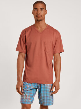 Calida Calida Pyžamo 44184 Červená Regular Fit