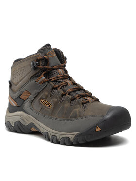 Keen Trekking čevlji Targhee III Mid Wp 1017787 Zelena