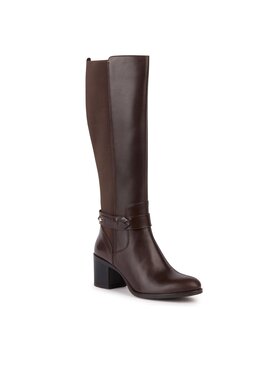 Geox Geox Cizme D New Asheel D36FSC 043NH C6009 Maro