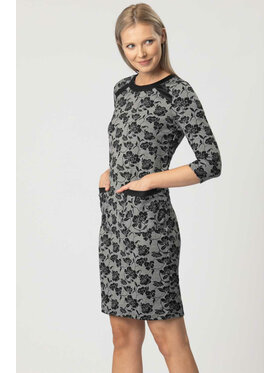 QUIOSQUE QUIOSQUE Každodenné šaty 4KZ008212 Sivá Regular Fit