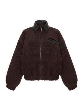 Magda Matyja Magda Matyja Kurtka damska BILLIE JACKET Brązowy Loose Fit
