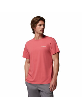 Columbia Columbia T-Shirt 215502 Różowy Regular Fit