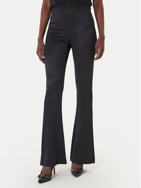 Versace Jeans Couture Versace Jeans Couture Pantaloni di tessuto 80HAC1A7 N0640 Nero Flare Fit