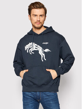 Wrangler Wrangler Bluza Anni W645HTB08 112146182 Granatowy Regular Fit
