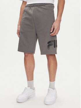 Fila Fila Sportovní kraťasy Lezinnes FAM0870 Šedá Regular Fit