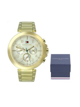 Tommy Hilfiger Tommy Hilfiger Zegarek damski Gold Złoty