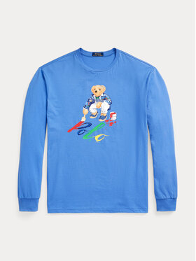 Polo Ralph Lauren Polo Ralph Lauren S dlhými rukávmi 710897346003 Modrá Classic Fit